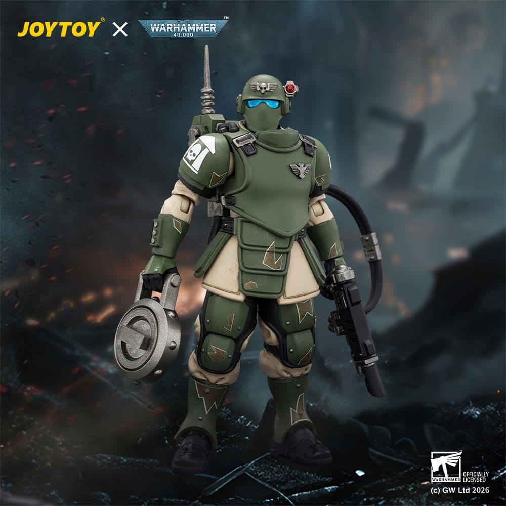 Warhammer Actionfigur Astra Militarum Kasrkin 6 with Hot-shot Laspistol