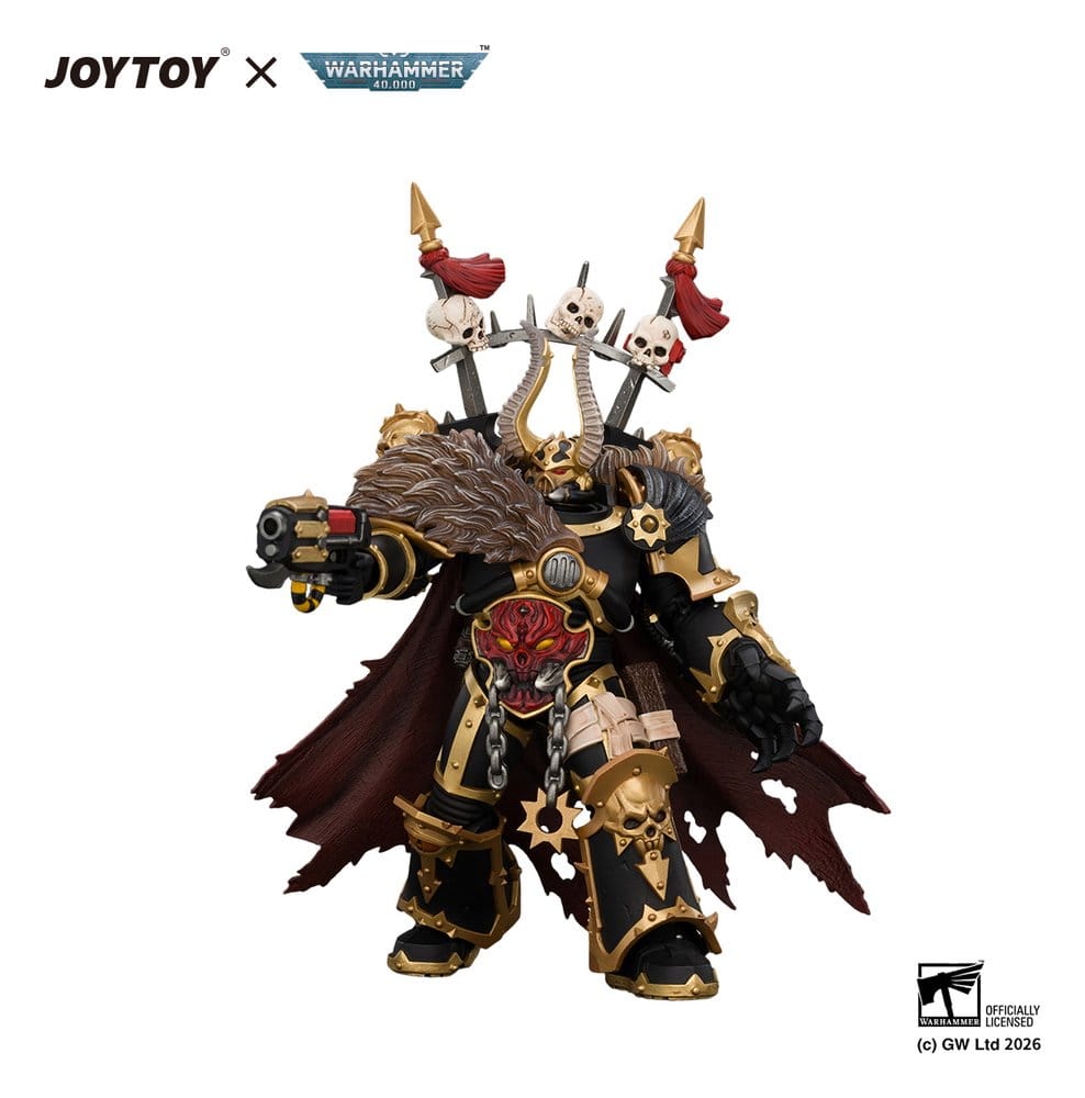 Warhammer Actionfigur Black Legion Chaos Lord (13 cm)