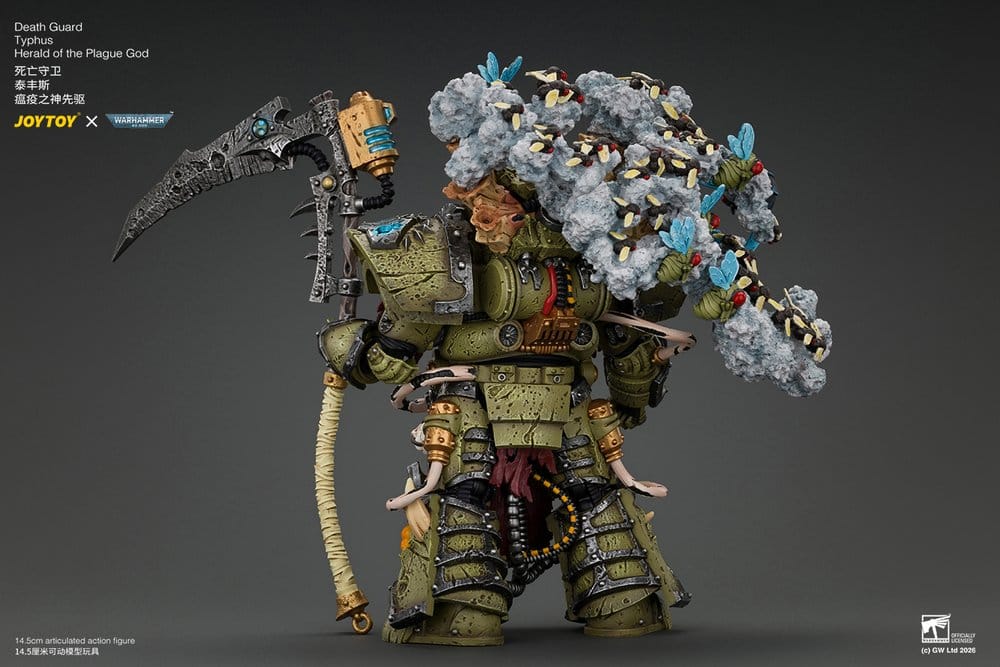 Warhammer Actionfigur Death Guard Typhus Herald of the Plague God 15 cm