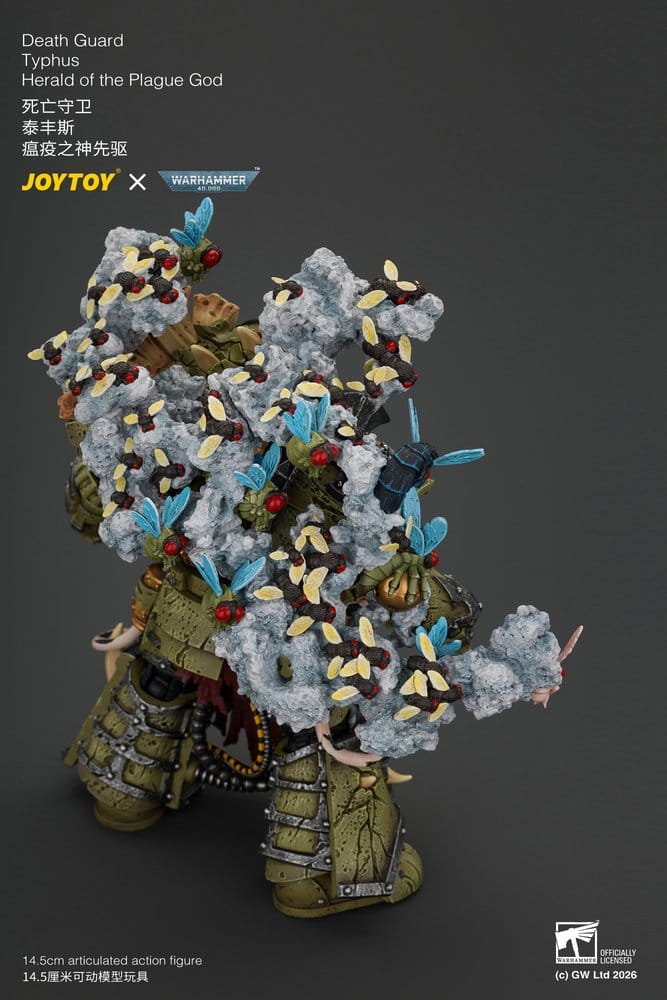 Warhammer Actionfigur Death Guard Typhus Herald of the Plague God 15 cm