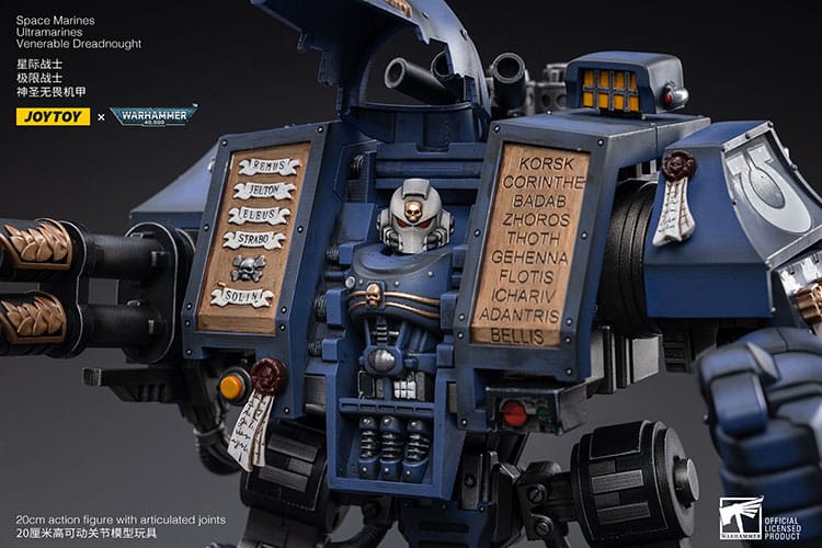 Warhammer 40k Actionfigur 1/18 Space Marines Ultramarines Venerable Dreadnought 19 cm