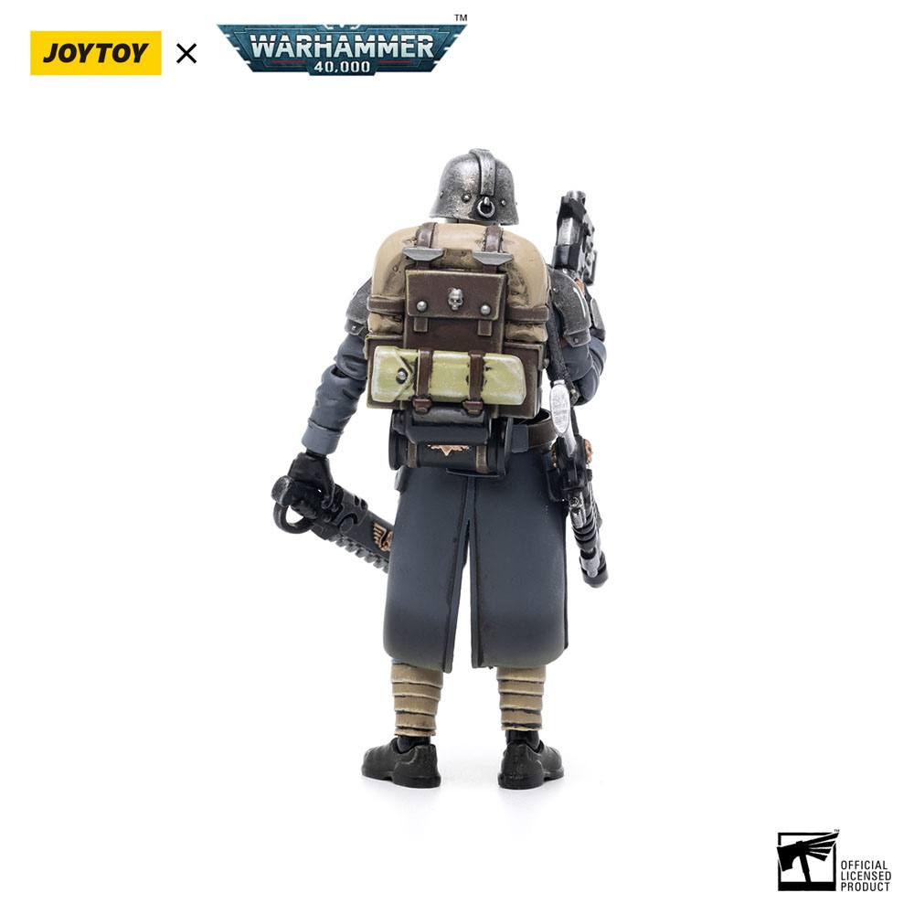 Warhammer 40k Actionfigur 1/18 Death Korps of Krieg Veteran Squad Sergeant 10 cm 