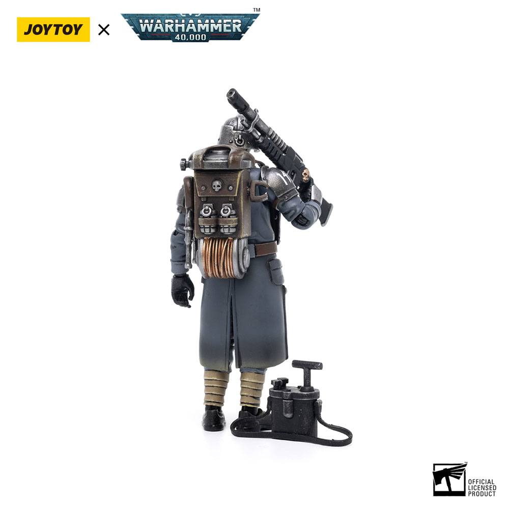 Warhammer 40k Actionfigur 1/18 Death Korps of Krieg Veteran Squad Guardsman Demolitions Specialist 10 cm 