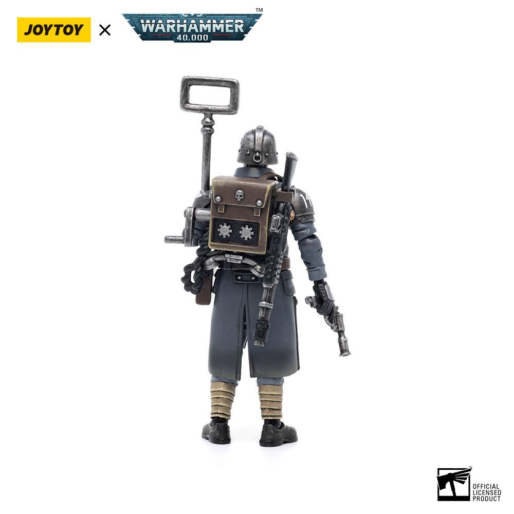 Warhammer 40k Actionfigur 1/18 Death Korps of Krieg Veteran Squad Guardsman Communications Specialist 10 cm