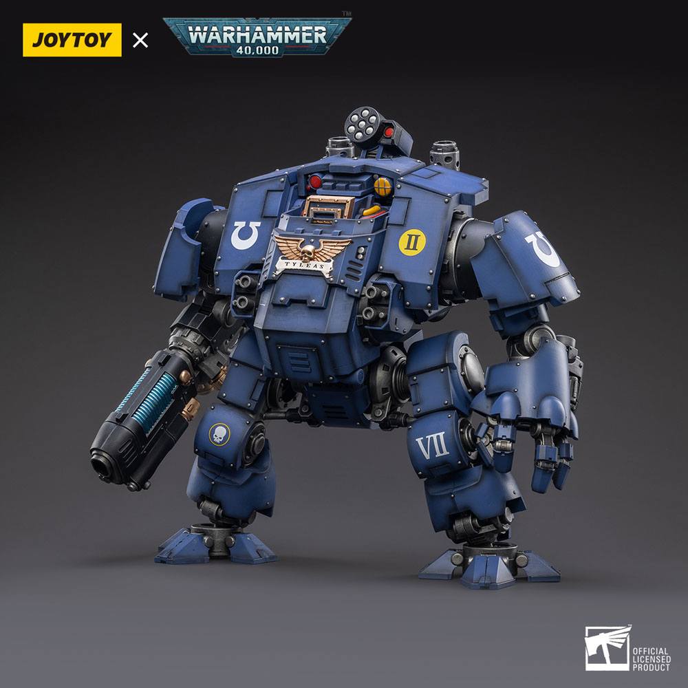 Warhammer 40,000 Actionfigur 1/18 Ultramarines Redemptor Dreadnought Brother Dreadnought Tyleas 30 cm Reproduktion