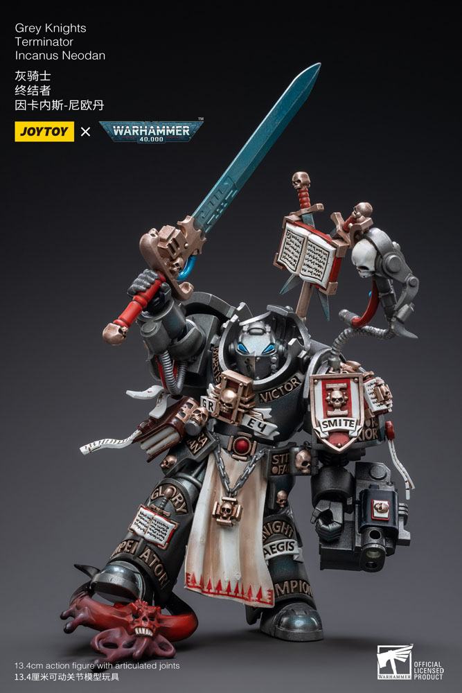 Warhammer 40k Actionfigur 1/18 Grey Knights Terminator Incanus Neodan 13 cm