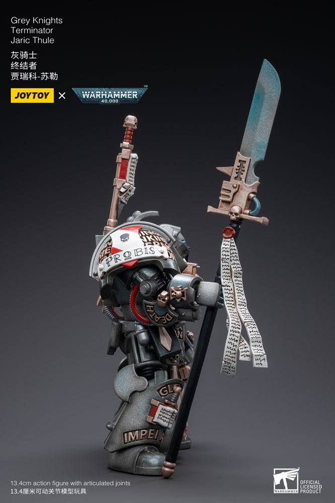 Warhammer 40k Actionfigur 1/18 Grey Knights Terminator Jaric Thule 13 cm 