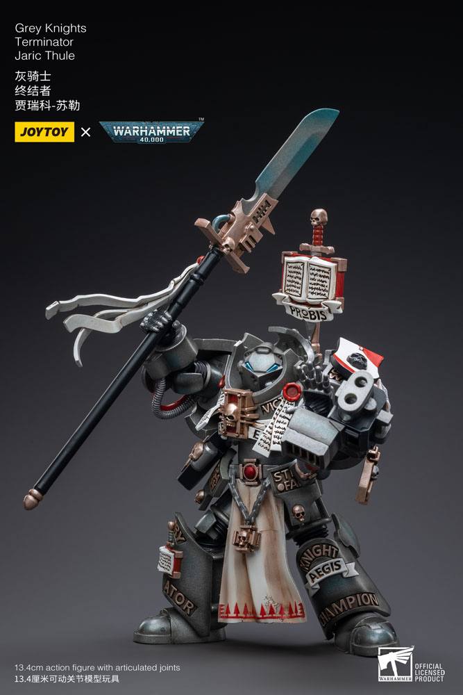 Warhammer 40k Actionfigur 1/18 Grey Knights Terminator Jaric Thule 13 cm 