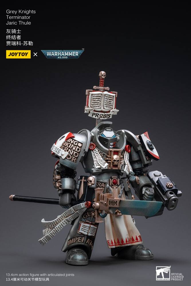 Warhammer 40k Actionfigur 1/18 Grey Knights Terminator Jaric Thule 13 cm 