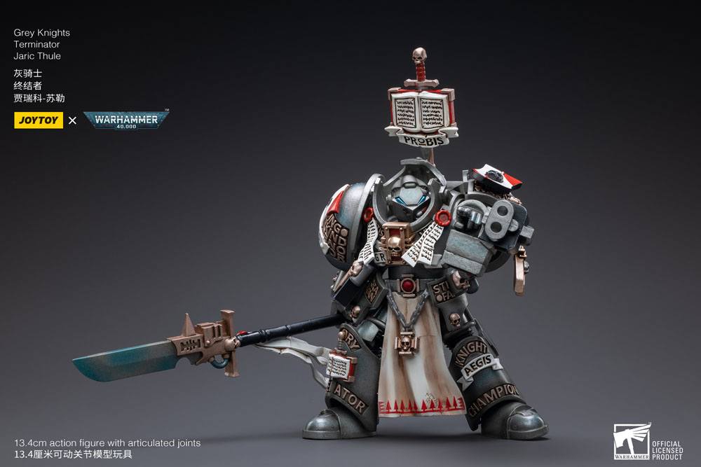 Warhammer 40k Actionfigur 1/18 Grey Knights Terminator Jaric Thule 13 cm 