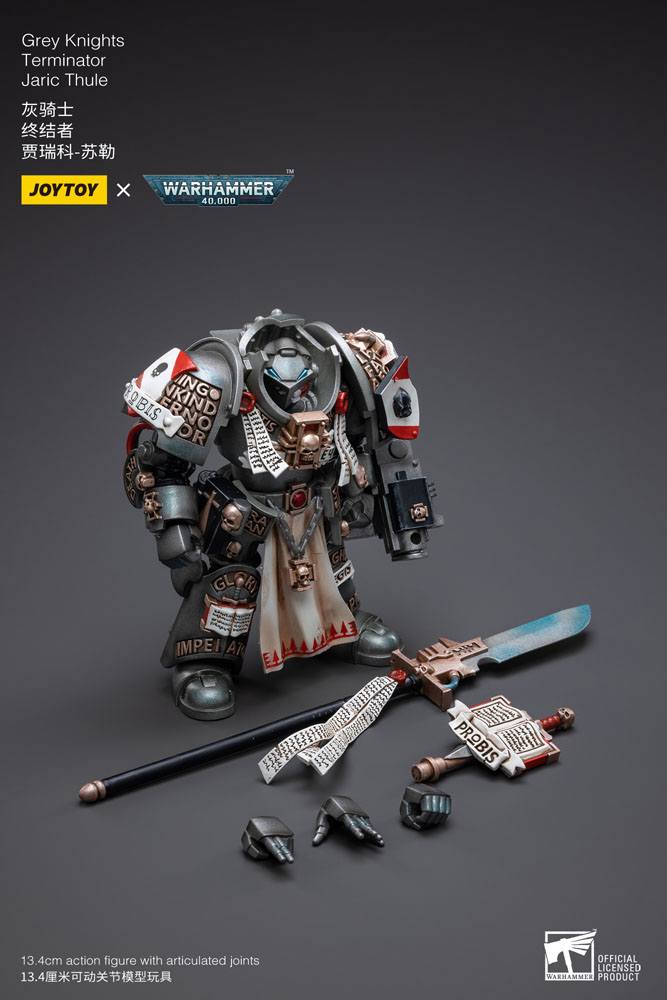 Warhammer 40k Actionfigur 1/18 Grey Knights Terminator Jaric Thule 13 cm 