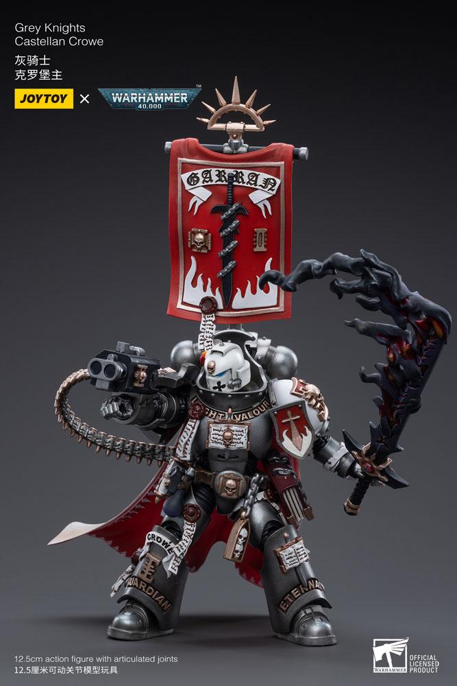 Warhammer 40k Actionfigur 1/18 Grey Knights Castellan Crowe 12 cm