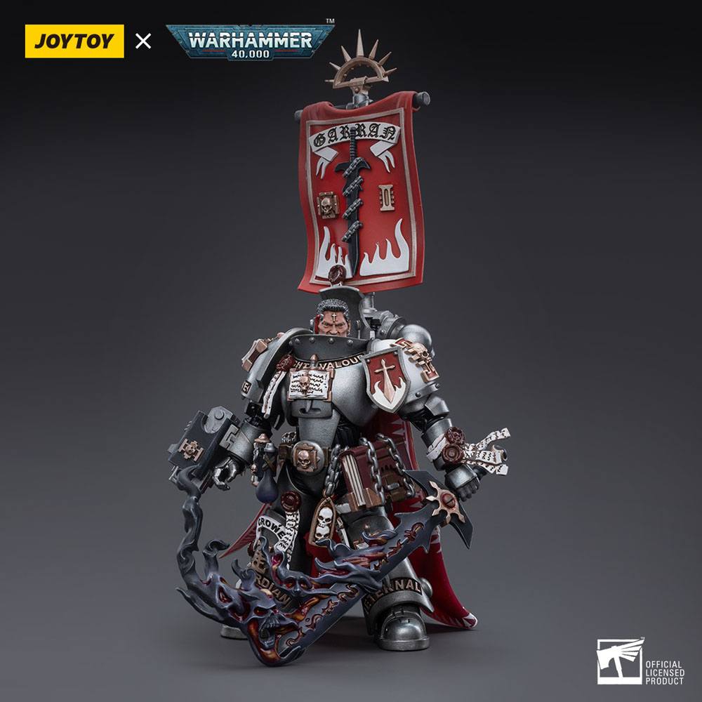 Warhammer 40k Actionfigur 1/18 Grey Knights Castellan Crowe 12 cm