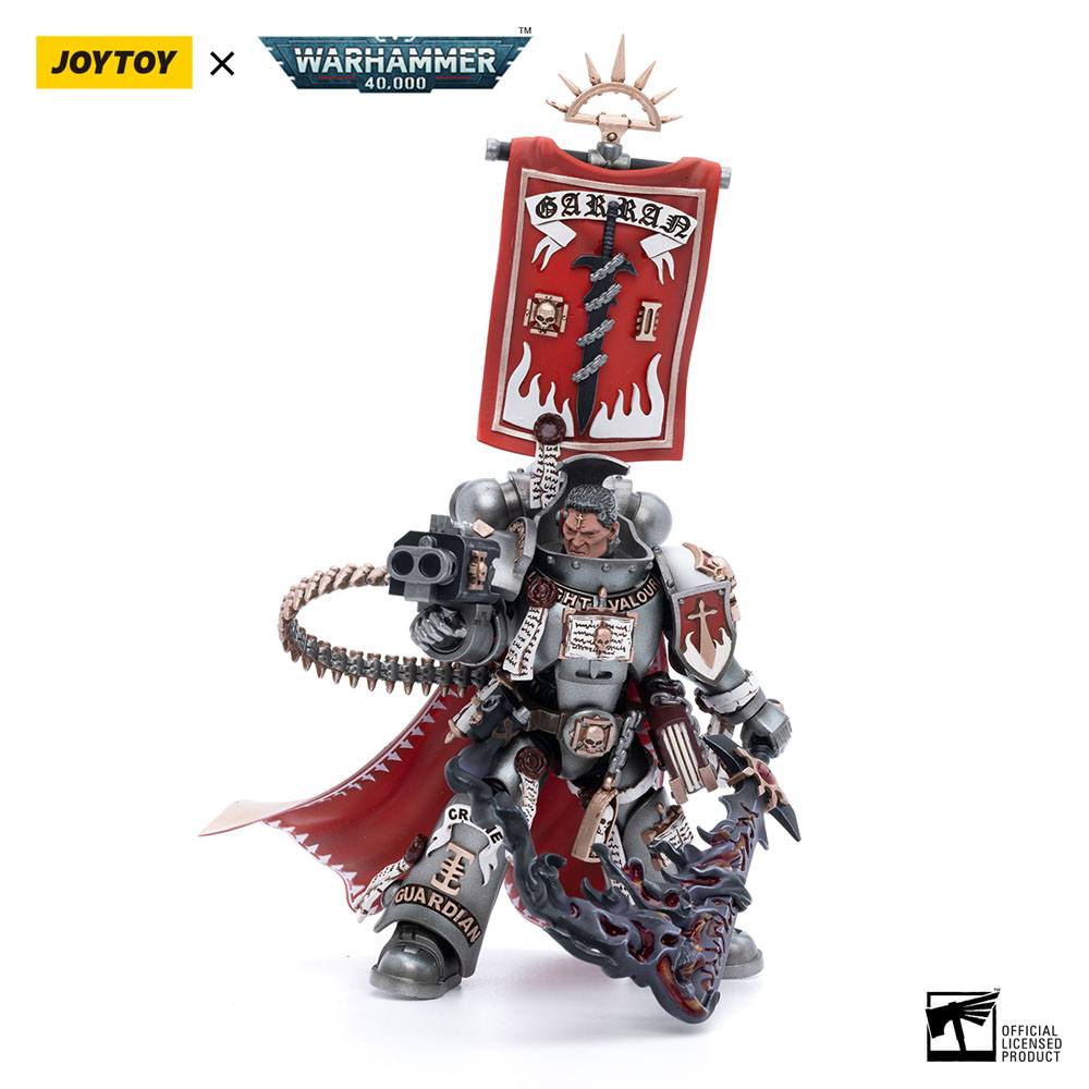 Warhammer 40k Actionfigur 1/18 Grey Knights Castellan Crowe 12 cm