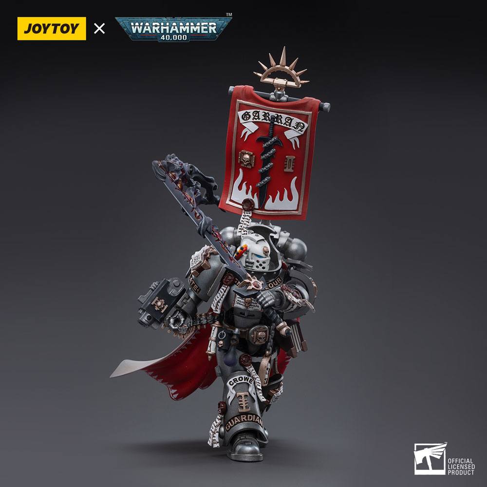 Warhammer 40k Actionfigur 1/18 Grey Knights Castellan Crowe 12 cm