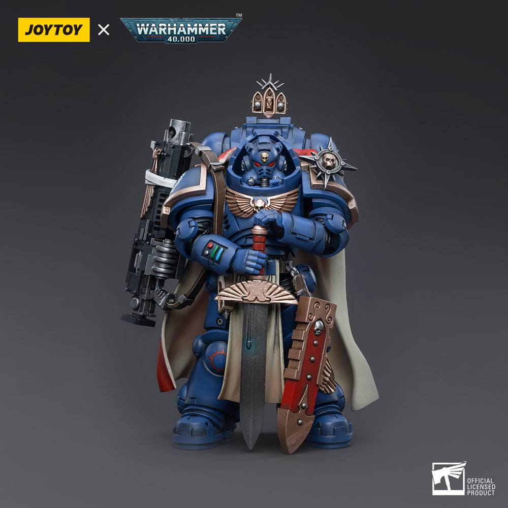 Warhammer 40k Actionfigur 1/18 Ultramarines Captain with Master-Crafted Heavy Bolt Rifle 12 cm