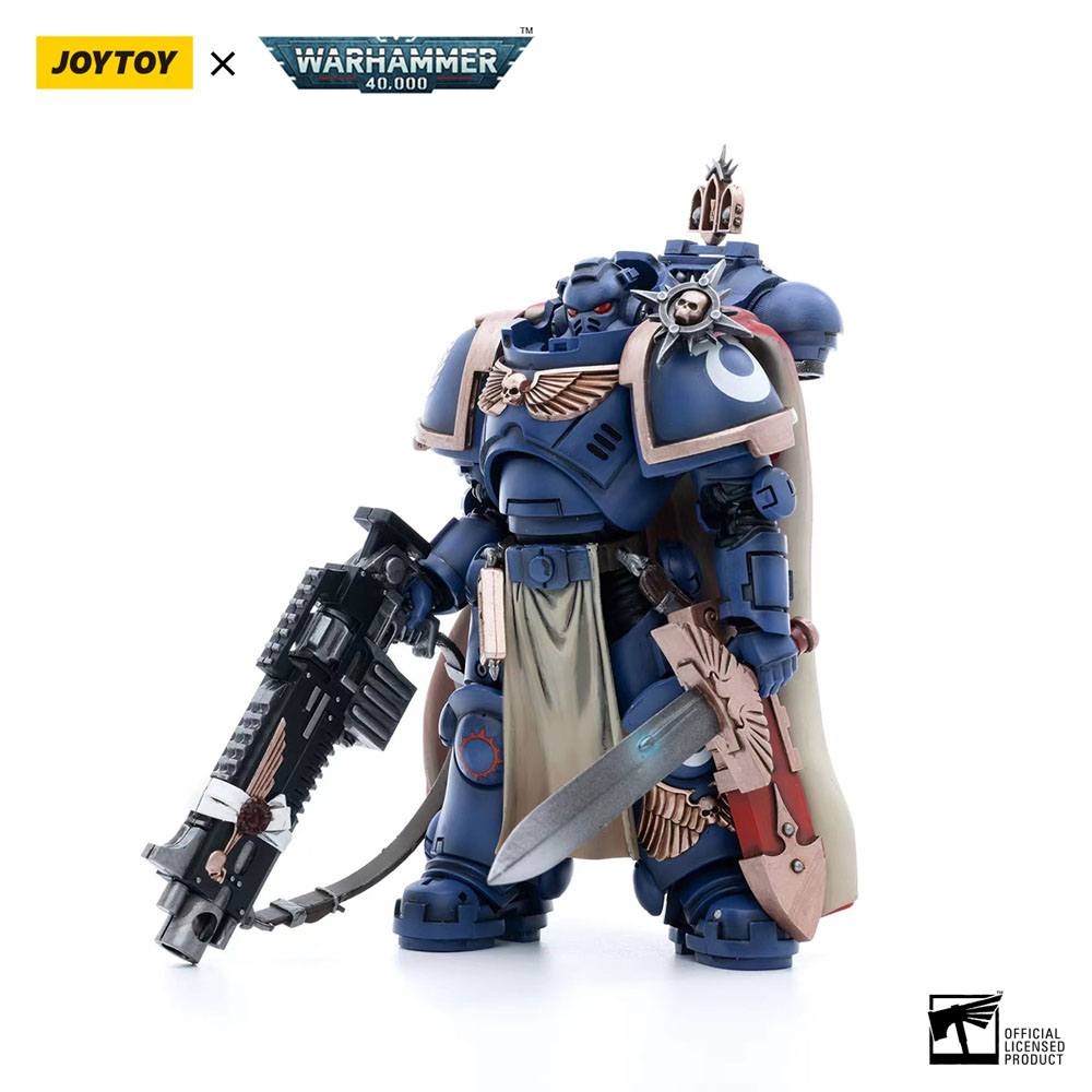 Warhammer 40k Actionfigur 1/18 Ultramarines Captain with Master-Crafted Heavy Bolt Rifle 12 cm