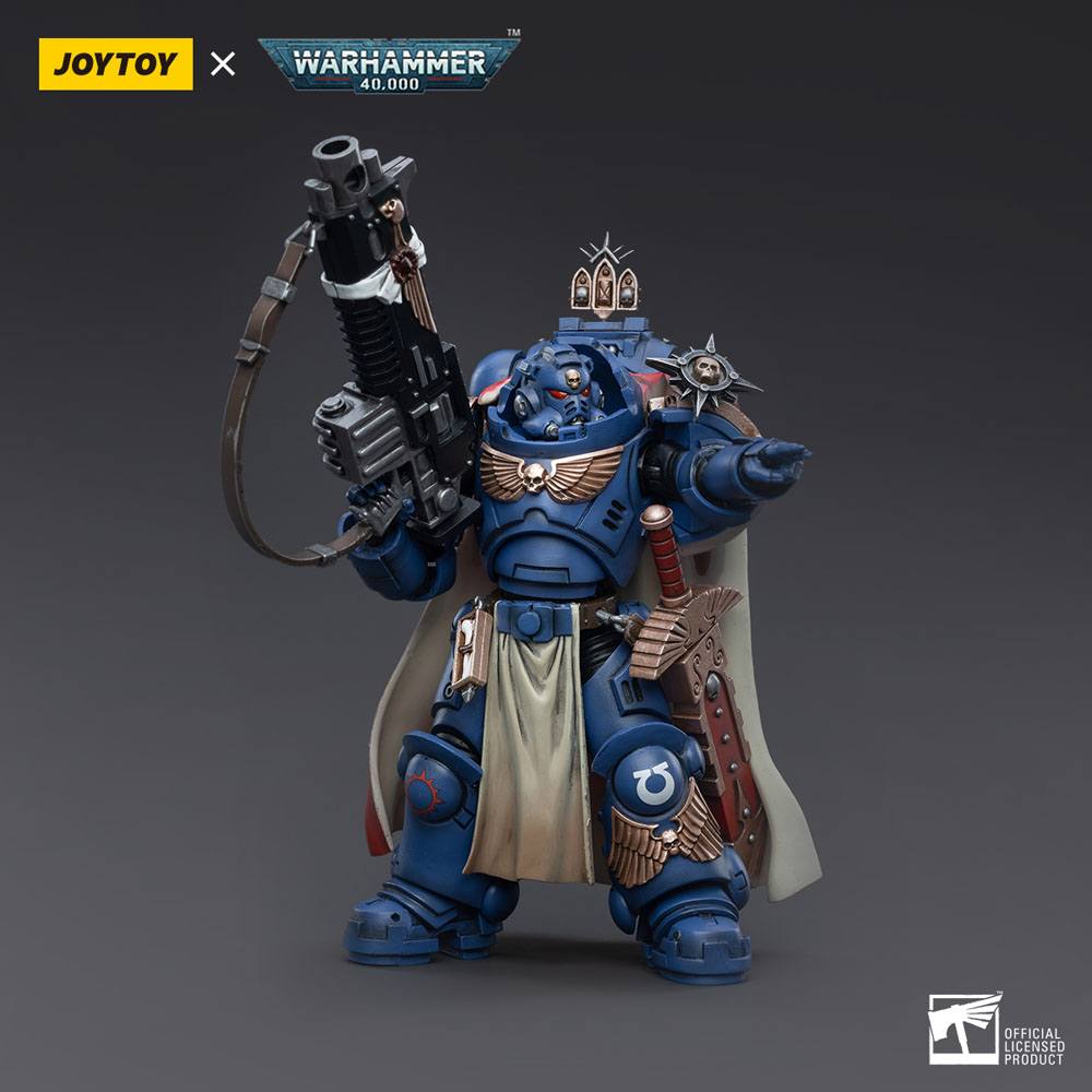 Warhammer 40k Actionfigur 1/18 Ultramarines Captain with Master-Crafted Heavy Bolt Rifle 12 cm