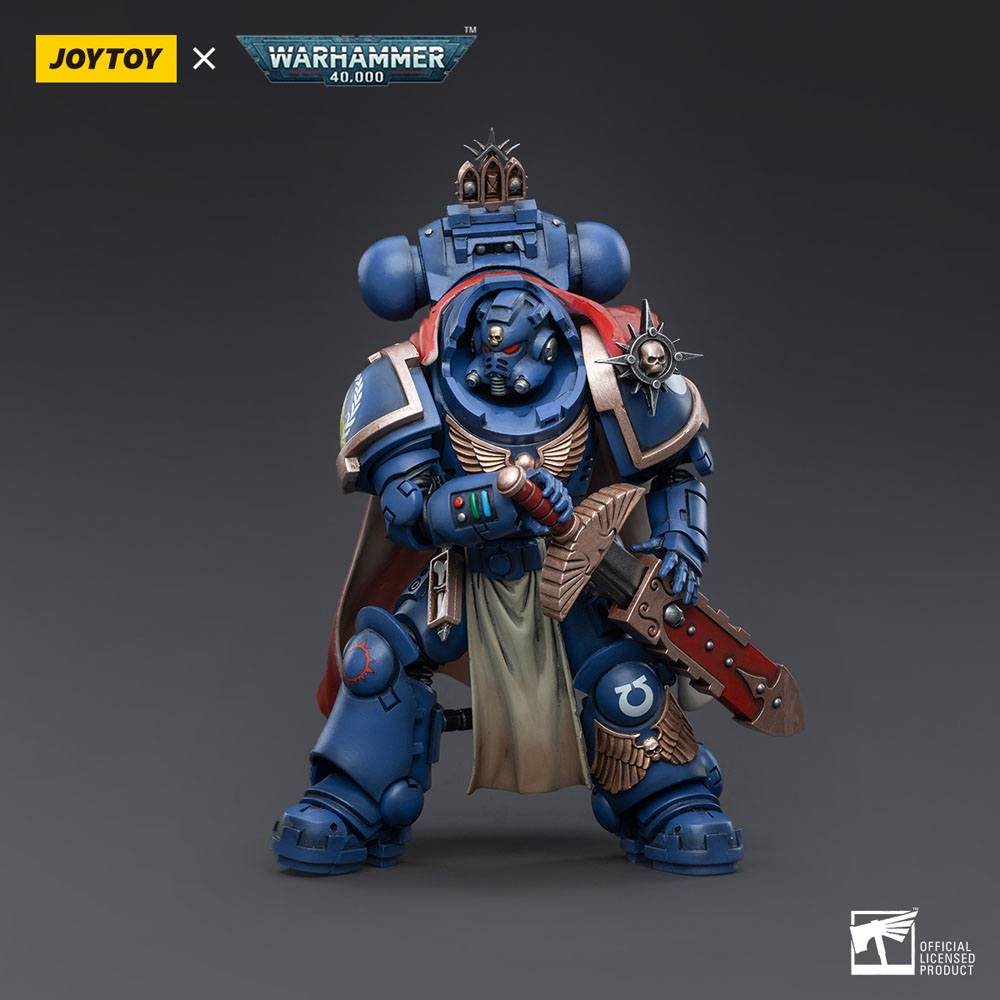Warhammer 40k Actionfigur 1/18 Ultramarines Captain with Master-Crafted Heavy Bolt Rifle 12 cm