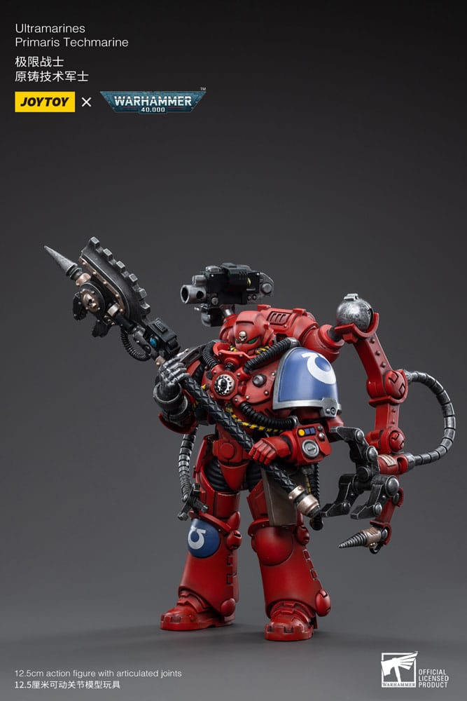 Warhammer 40k Actionfigur 1/18 Ultramarines Primaris Techmarine 12 cm