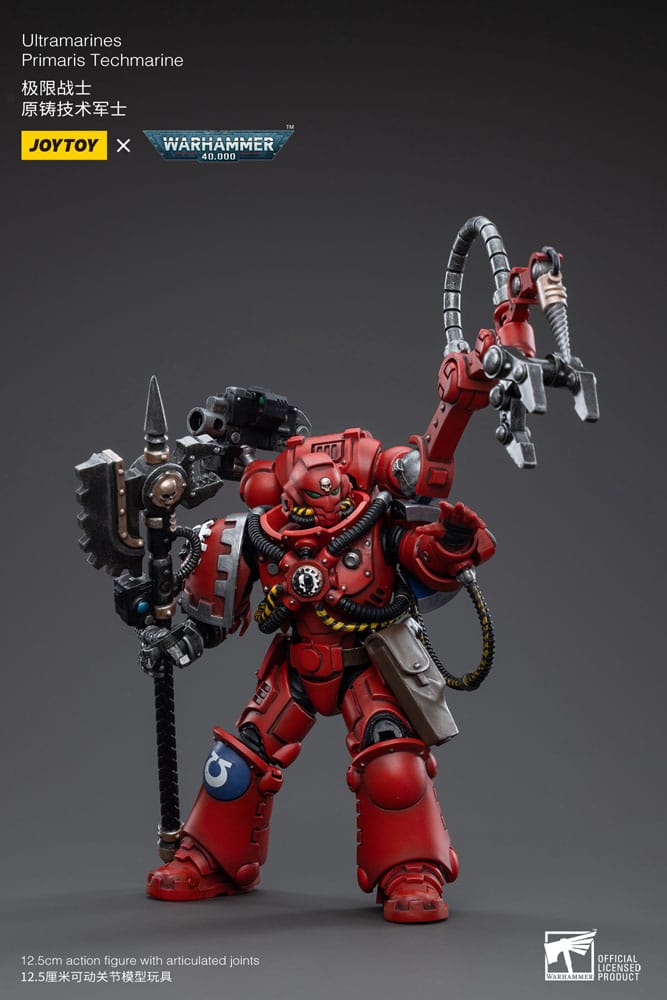 Warhammer 40k Actionfigur 1/18 Ultramarines Primaris Techmarine 12 cm