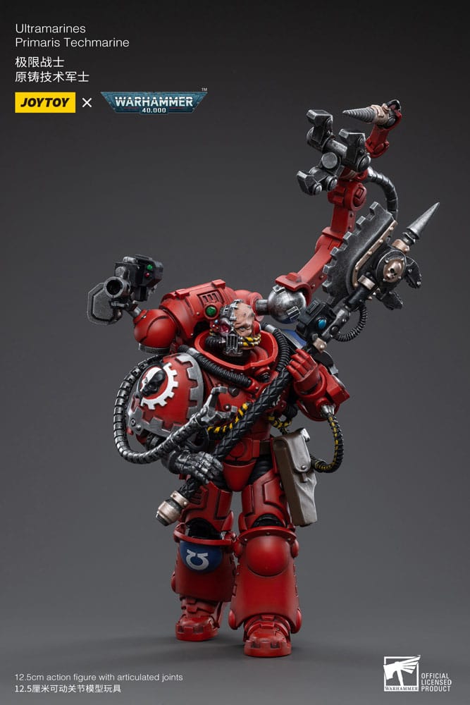 Warhammer 40k Actionfigur 1/18 Ultramarines Primaris Techmarine 12 cm