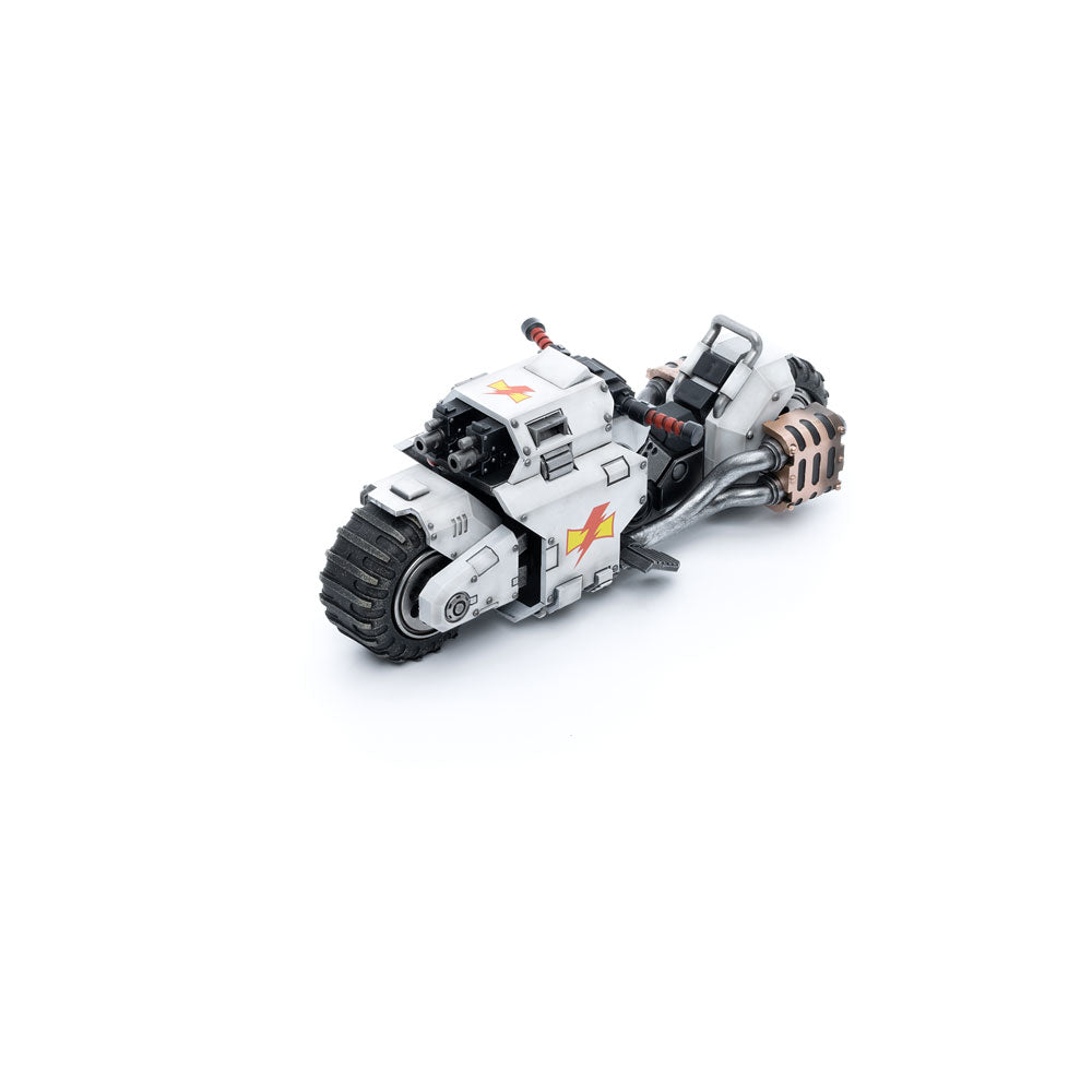 Warhammer 40k Fahrzeug 1/18 White Scars Raider-pattern Combat Bike 22 cm