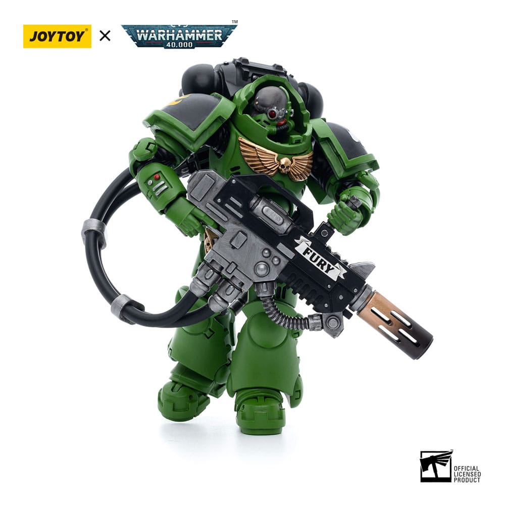 Warhammer 40k Actionfigur 1/18 Salamanders Eradicators Sergeant Bragar 12 cm 