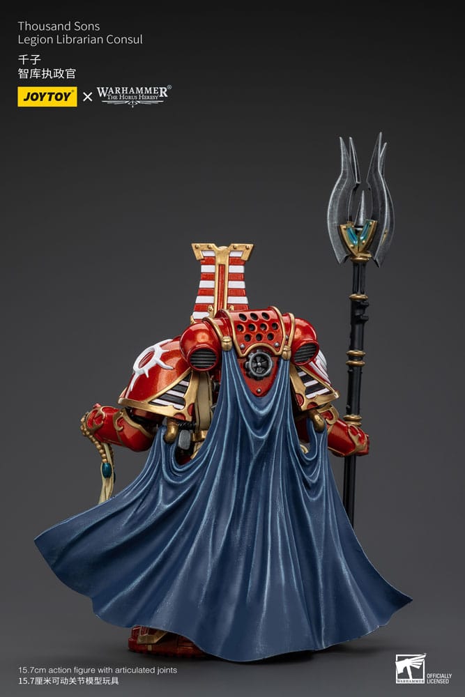 Warhammer The Horus Heresy Actionfigur 1/18 Thousand Sons Legion Librarian Consut 16 cm        
