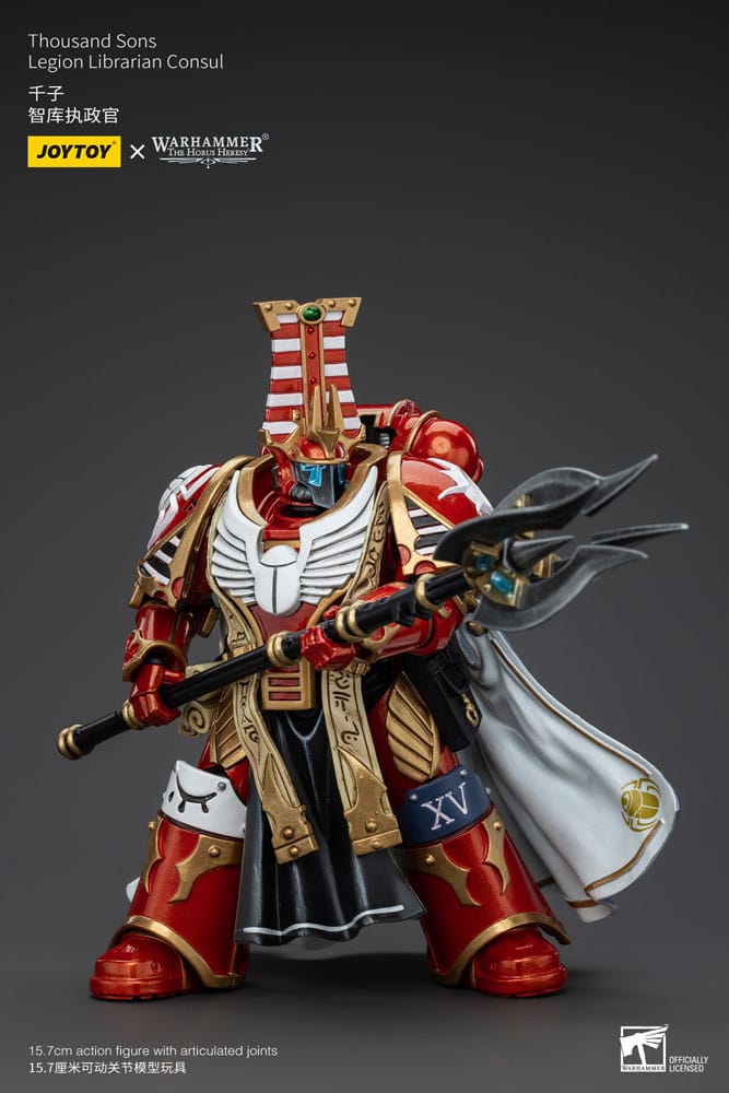 Warhammer The Horus Heresy Actionfigur 1/18 Thousand Sons Legion Librarian Consut 16 cm        