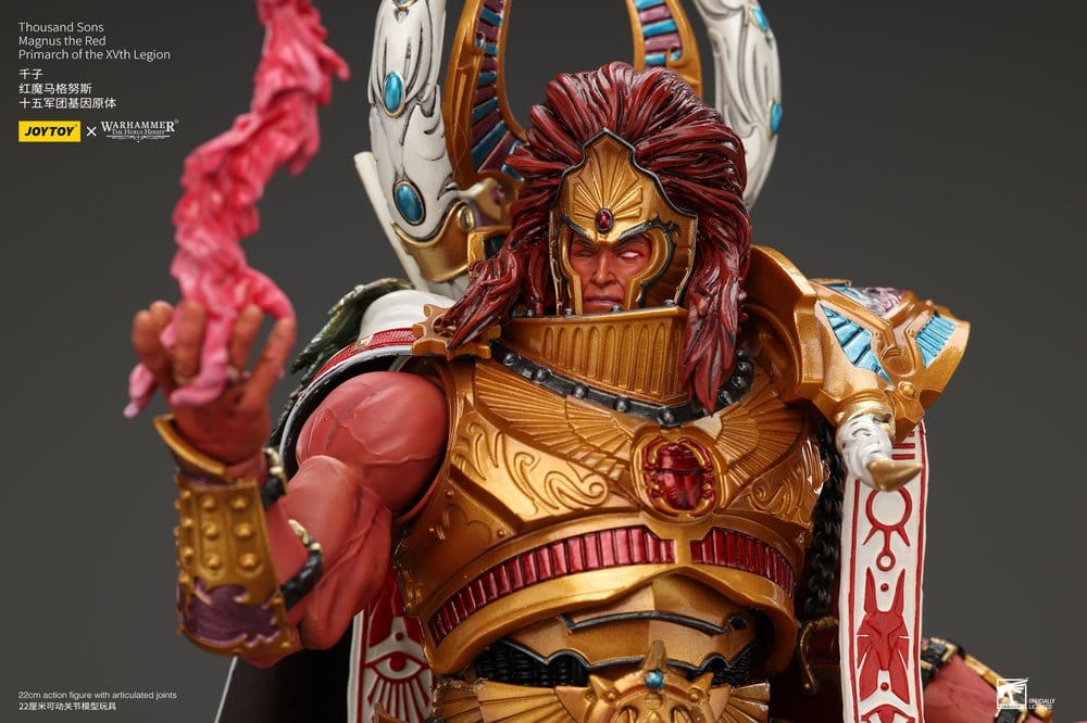 Warhammer The Horus Heresy Actionfigur 1/18 Thousand sons Magnus the Red Primarch of the XVth Legion 22 cm  