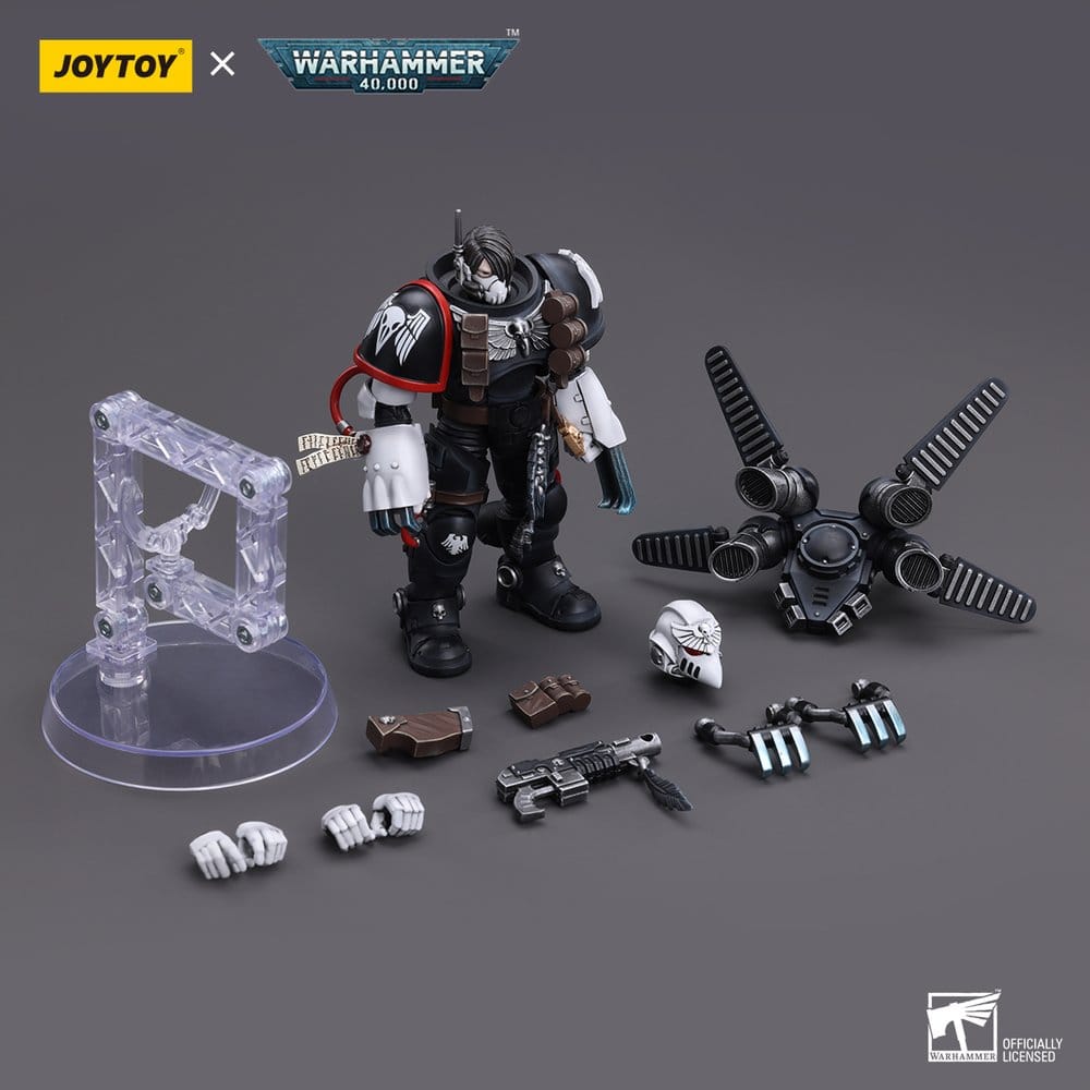 Warhammer 40,000 Actionfigur Raven Guard Chapter Master Kayvaan Shrike 12 cm