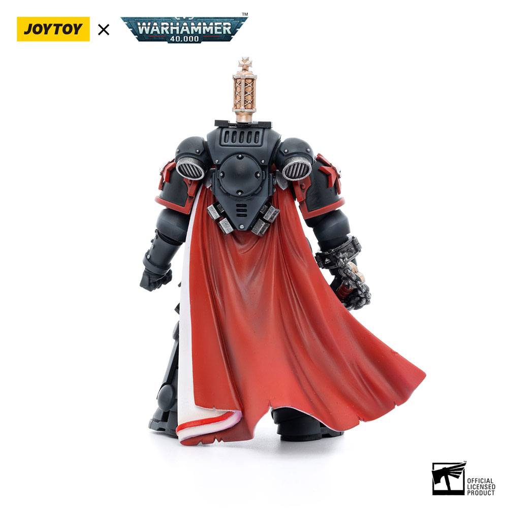 Warhammer 40k Actionfigur 1/18 Black Templars Primaris Sword Brethren Eberwulf 12 cm