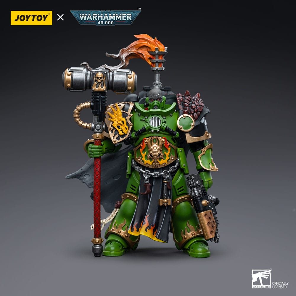 Warhammer 40k Actionfigur 1/18 Salamanders Captain Adrax Agatone 12 cm 