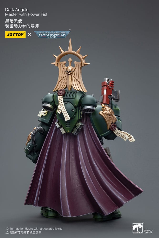 Warhammer 40k Actionfigur 1/18 Dark Angels Master with Power Fist 12 cm