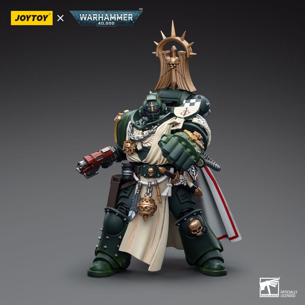 Warhammer 40k Actionfigur 1/18 Dark Angels Master with Power Fist 12 cm