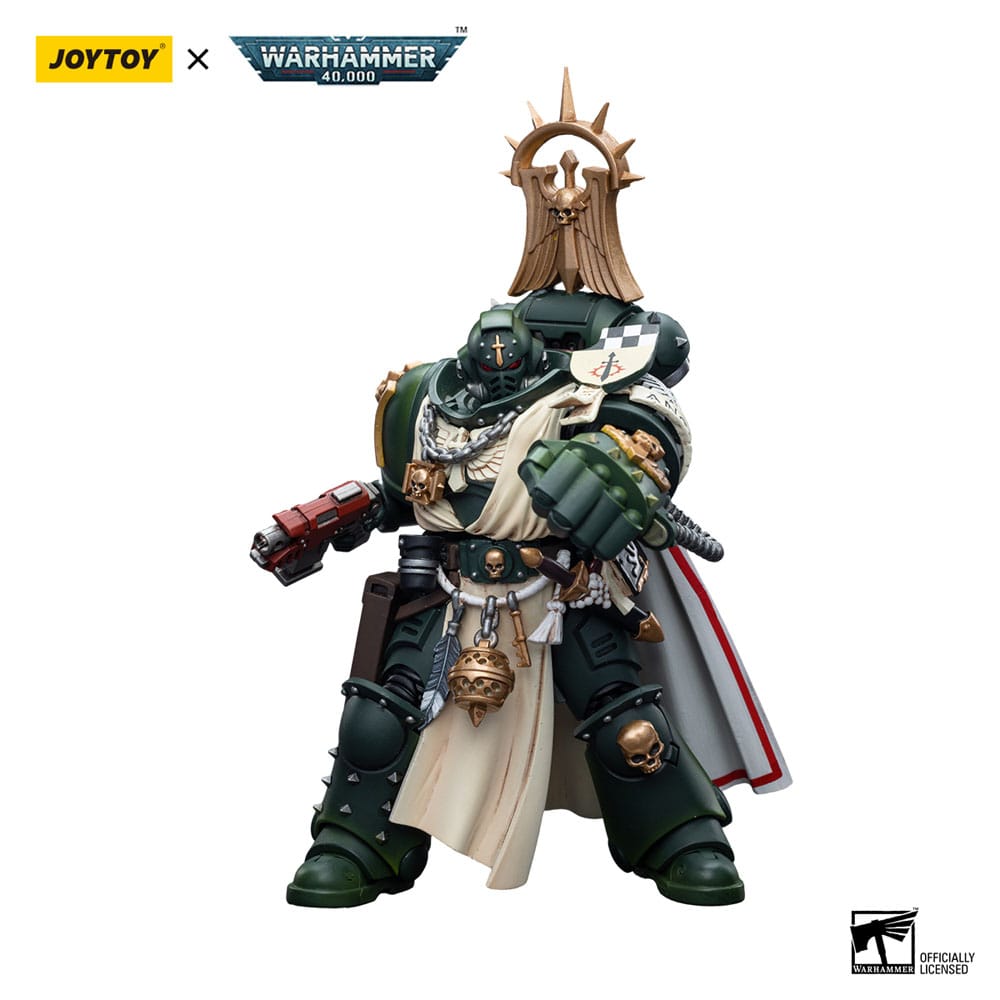 Warhammer 40k Actionfigur 1/18 Dark Angels Master with Power Fist 12 cm
