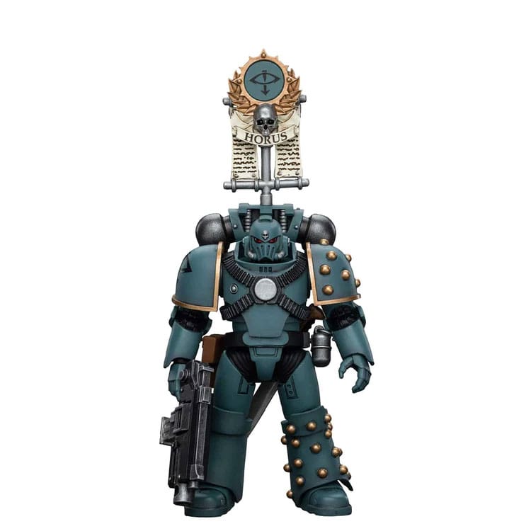 Warhammer The Horus Heresy Actionfigur 1/18 Sons of Horus MKIV Tactical Squad Legionary with Legion Vexilla 12 cm