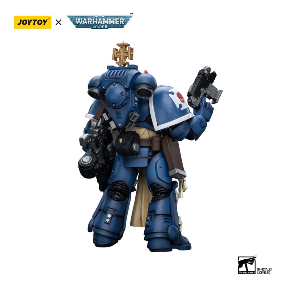 Warhammer 40k Actionfigur 1/18 Ultramarines Sternguard Veteran Sergeant 12 cm