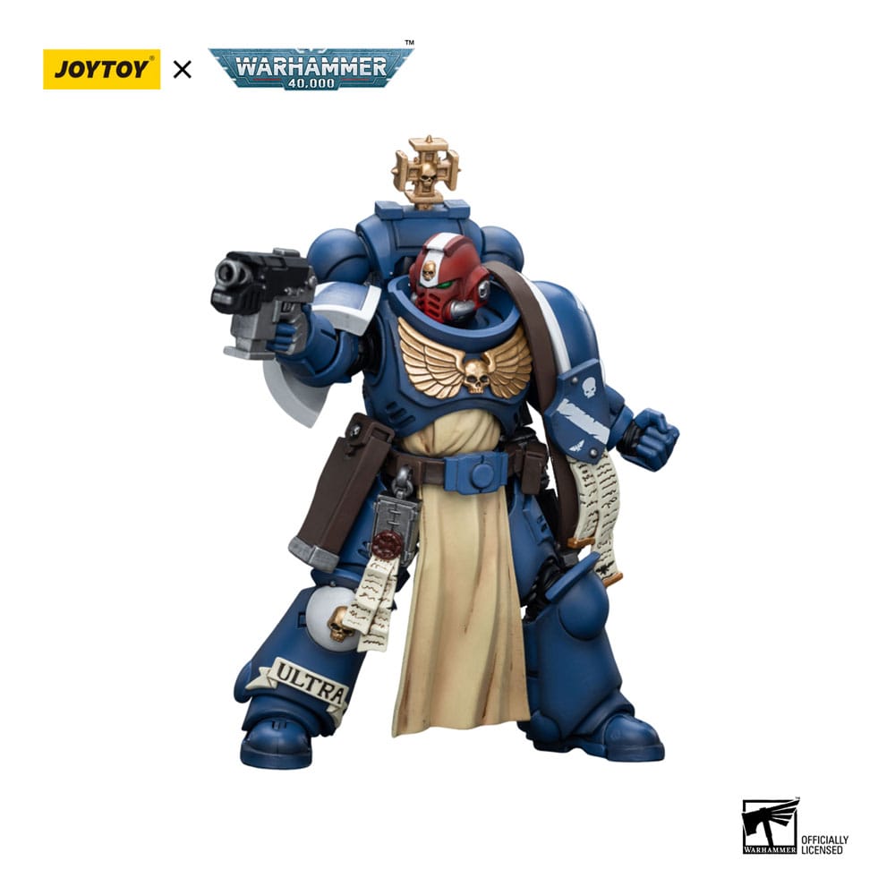Warhammer 40k Actionfigur 1/18 Ultramarines Sternguard Veteran Sergeant 12 cm