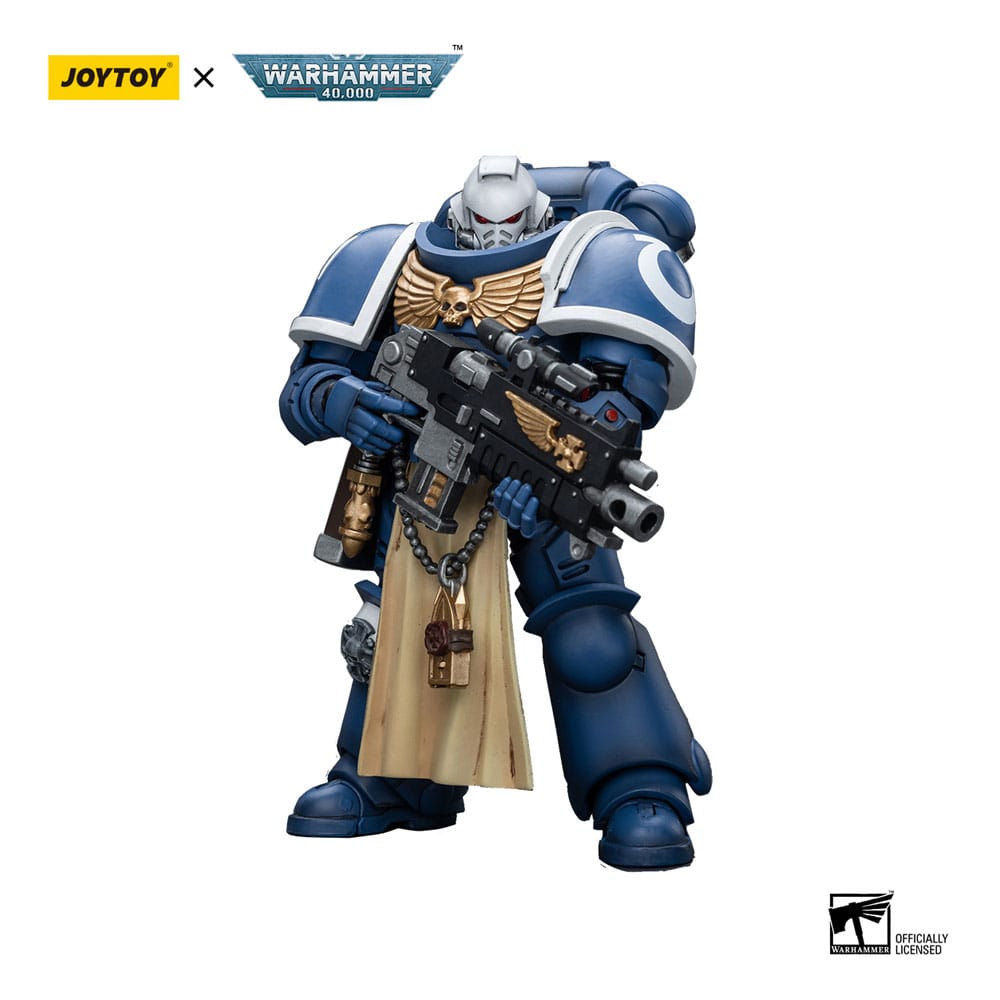 Warhammer 40k Actionfigur 1/18 Ultramarines Sternguard Veteran with Bolt Rifle 12 cm