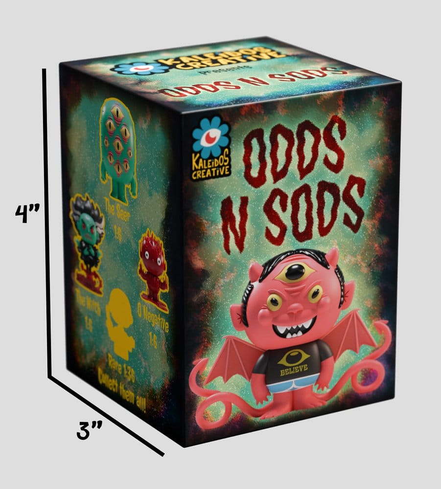 Odds N Sods Minifiguren S1 6 cm Blind Box Display (6)
