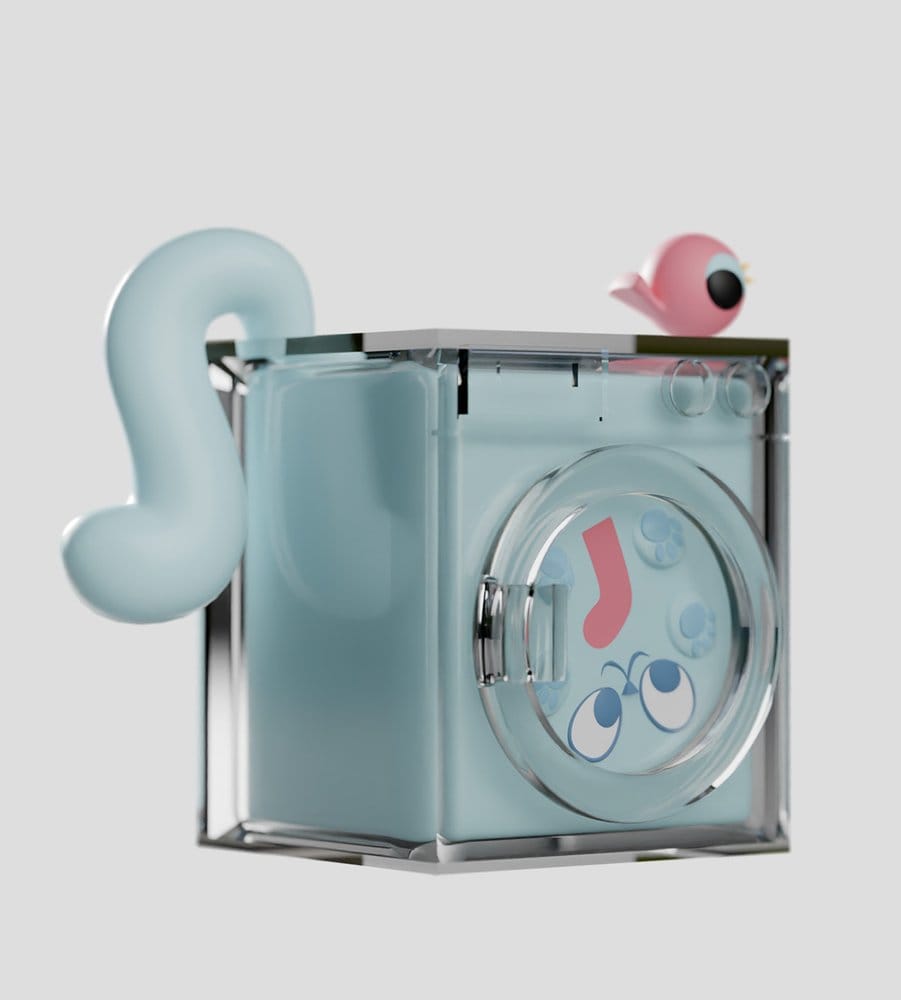 Ghost Cat Minifiguren S1 6 cm Blind Box Display (6)
