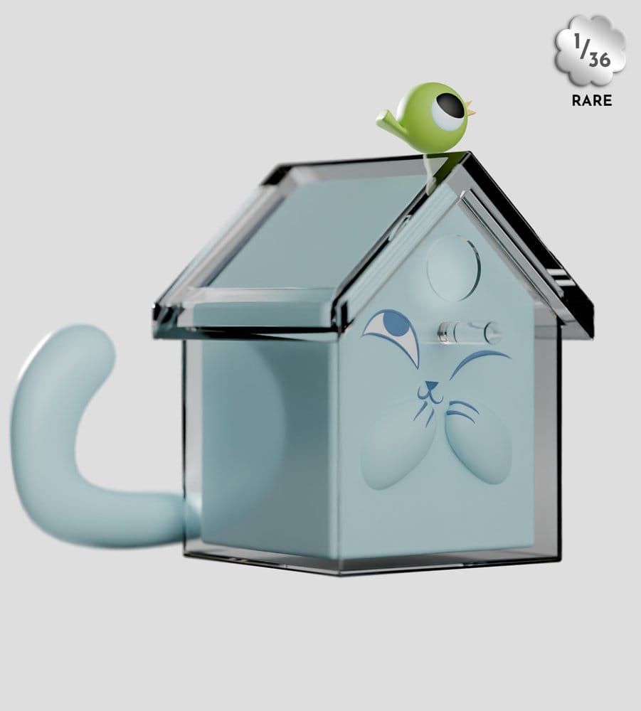 Ghost Cat Minifiguren S1 6 cm Blind Box Display (6)