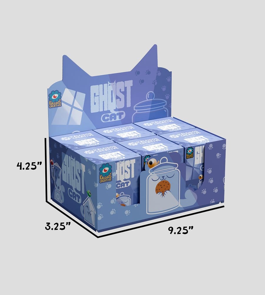 Ghost Cat Minifiguren S1 6 cm Blind Box Display (6)