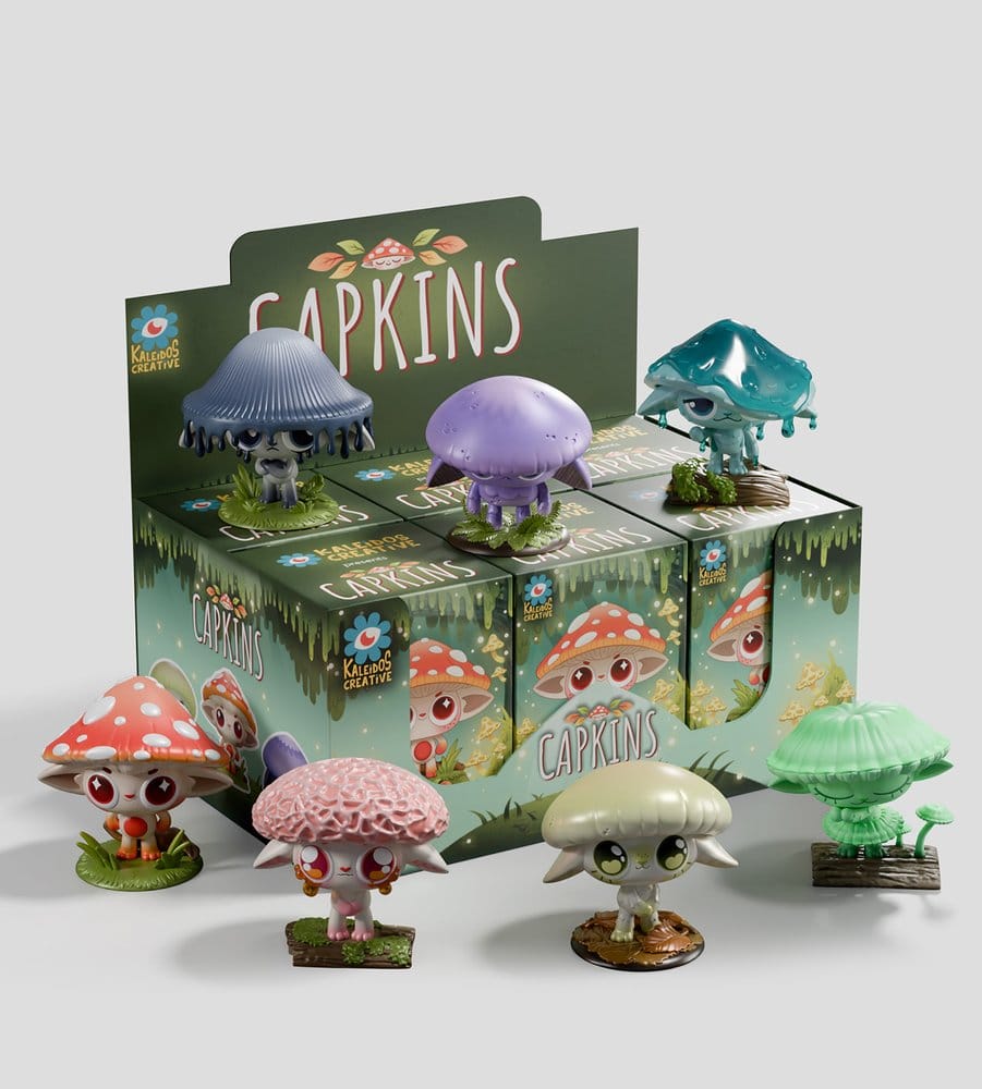 Capkins Minifiguren S1 7 cm Blind Box Display (6)