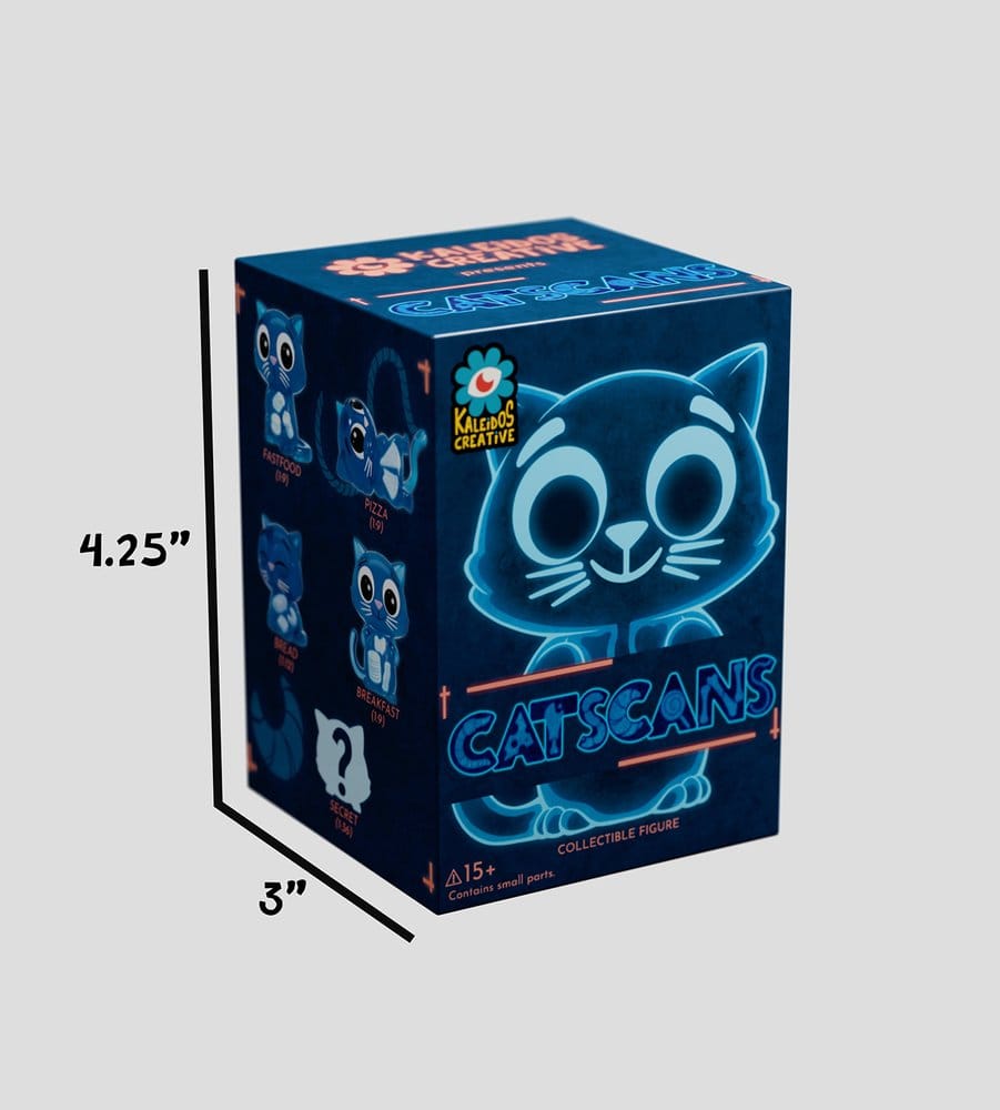 Catscans Minifiguren S1 6 cm Blind Box Display (9)