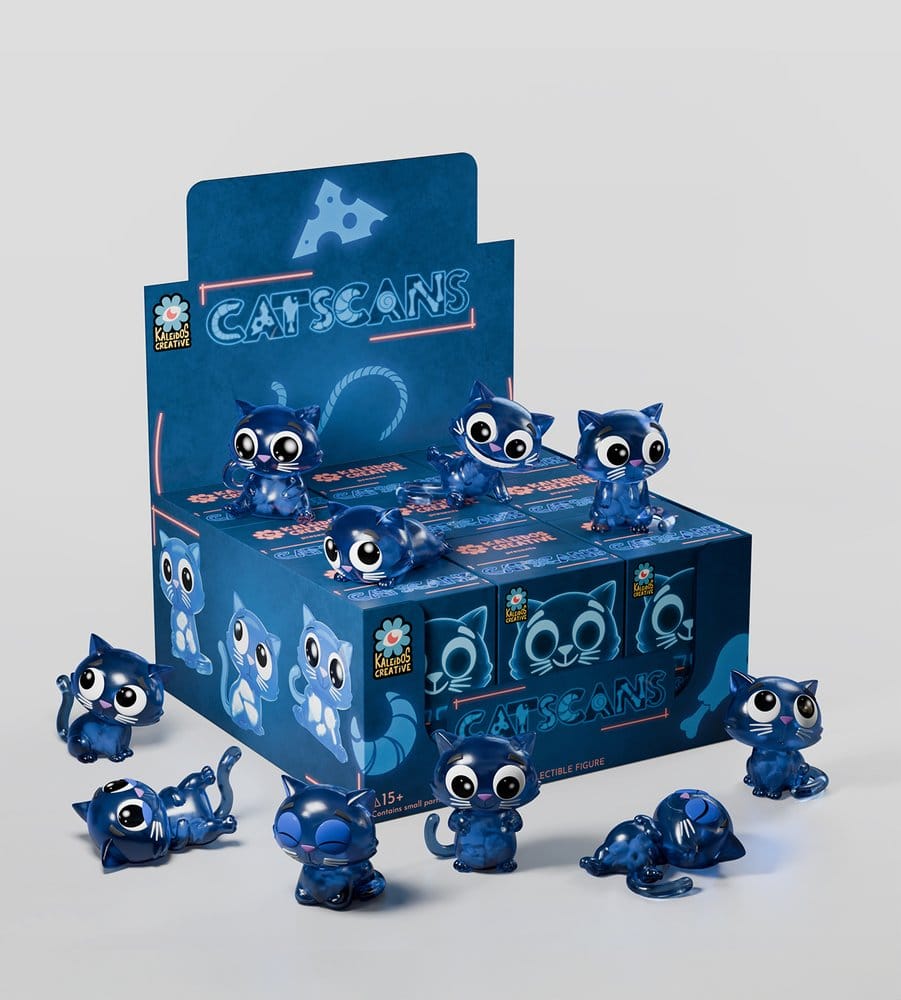 Catscans Minifiguren S1 6 cm Blind Box Display (9)