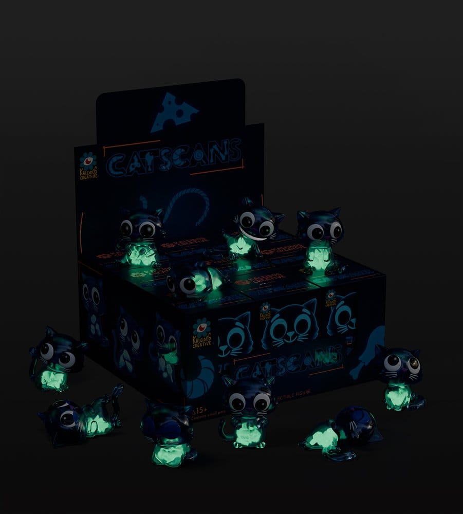 Catscans Minifiguren S1 6 cm Blind Box Display (9)