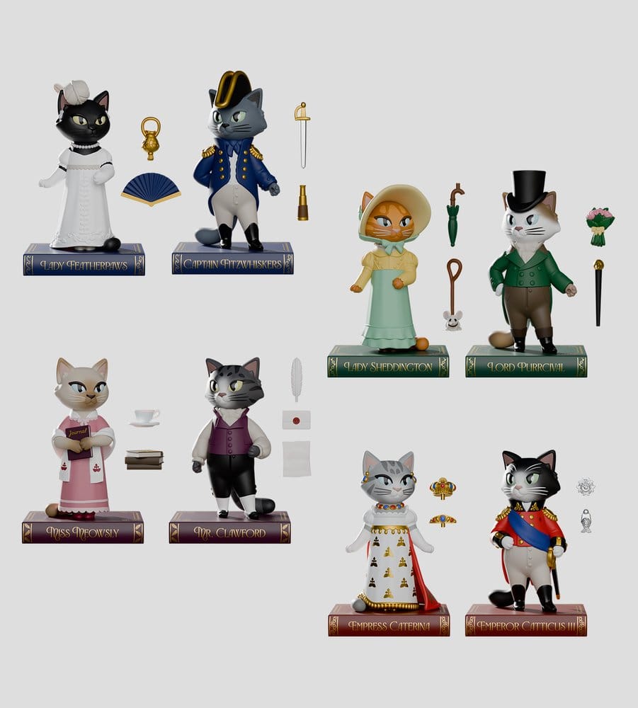 Catscans Minifiguren S1 9 cm Blind Box Display (6)